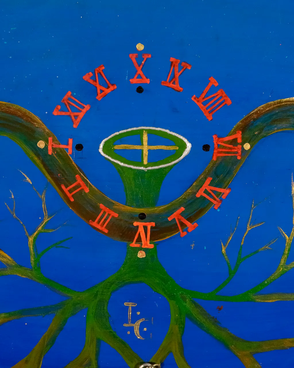 Detail of the Zodiac panel